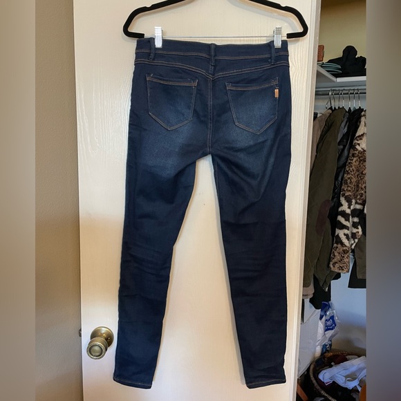 1822 Dark Blue Skinny Jeans - Picture 3 of 3